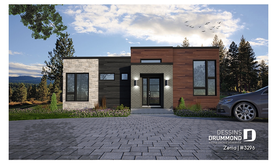 Élévation avant - Zenia