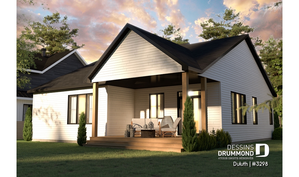 Version couleur no. 1 - Vue arrière - Duluth