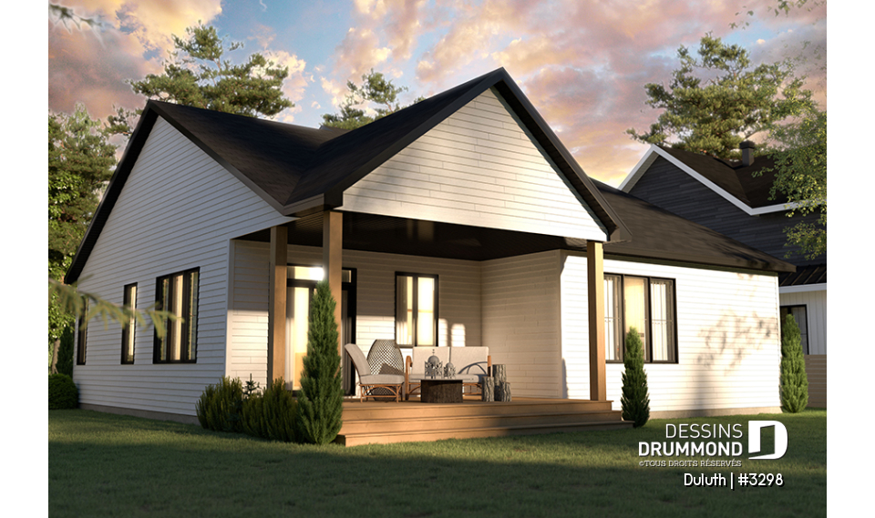 Version couleur no. 1 - Vue arrière - Duluth