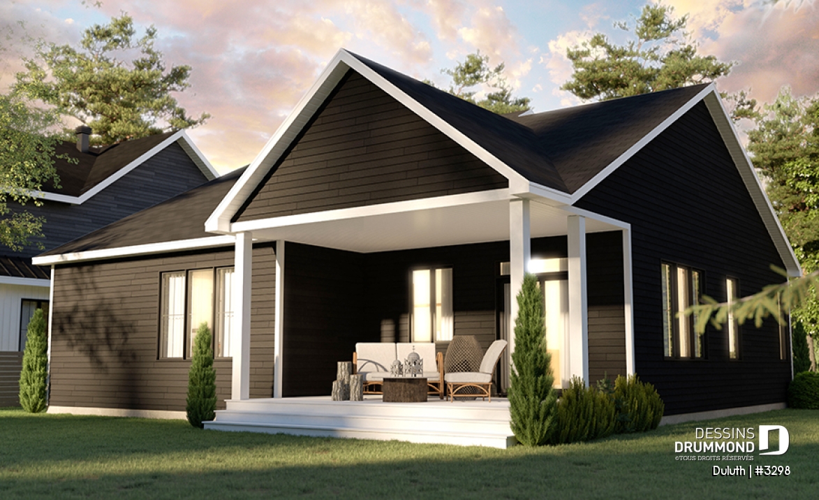 Vue arrière - MODÈLE DE BASE - Duluth