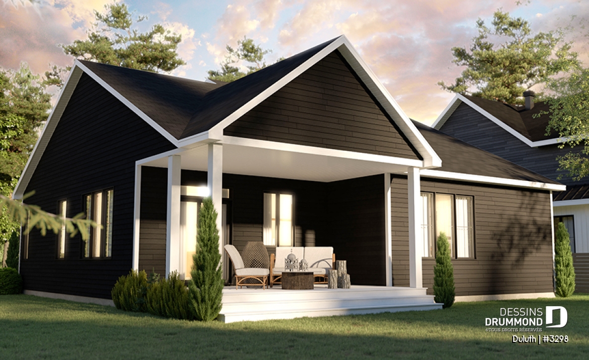 Vue arrière - MODÈLE DE BASE - Duluth