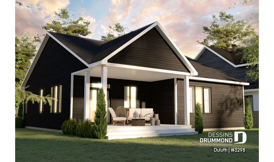 Vue arrière - MODÈLE DE BASE - Duluth