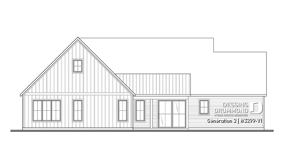 Vue arrière - MODÈLE DE BASE - Génération 2