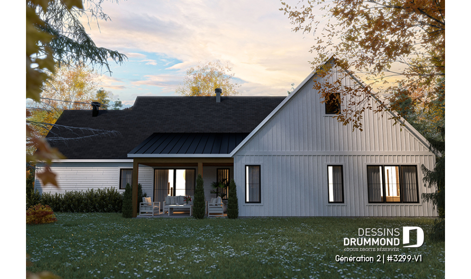 Vue arrière - MODÈLE DE BASE - Génération 2