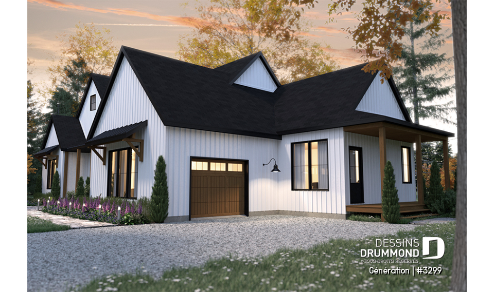 Vue gauche - Génération