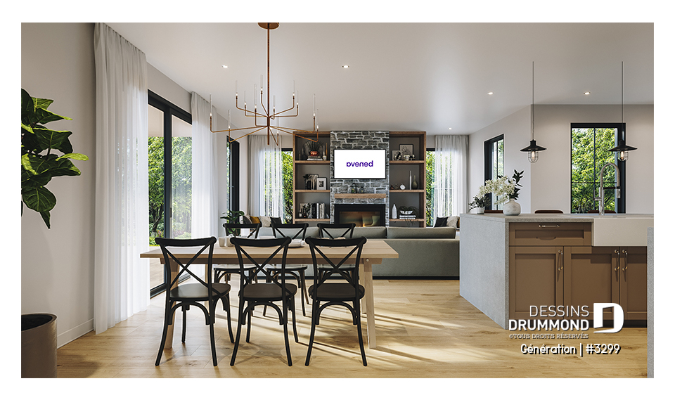 Vue intérieure - Génération