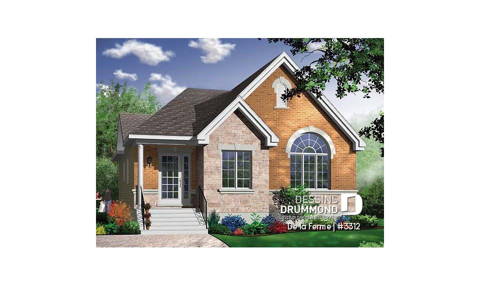 Vue avant - MODÈLE DE BASE - De la Ferme