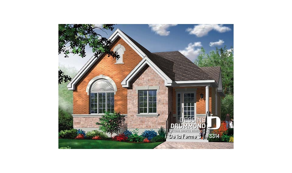 Vue avant - MODÈLE DE BASE - De la Ferme 3