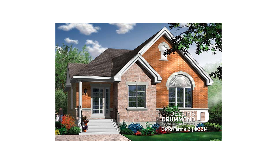 Vue avant - MODÈLE DE BASE - De la Ferme 3