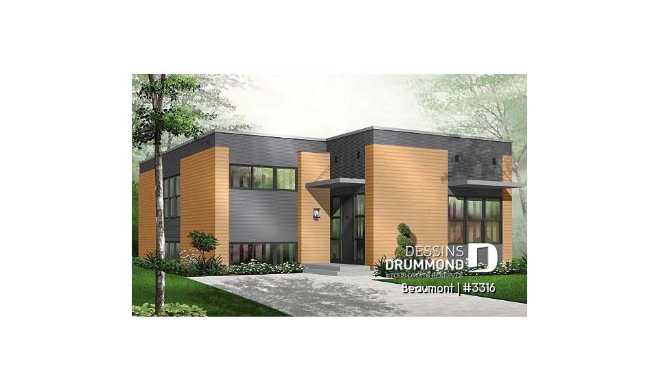 Vue avant – Modèle ORIGINAL - Beaumont