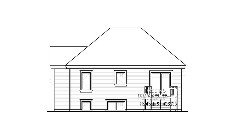 Élévation arrière - Hautbois 5