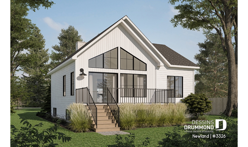 Vue arrière - MODÈLE DE BASE - Newland