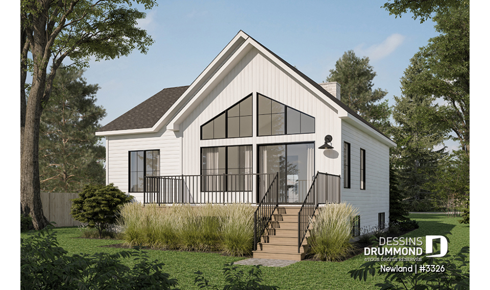 Vue arrière - MODÈLE DE BASE - Newland