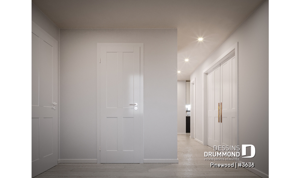 Vue intérieure - Pinewood