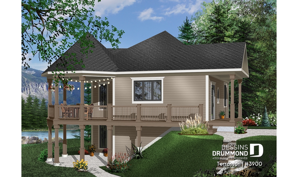 Version couleur no. 1 - Vue avant - Terrasson