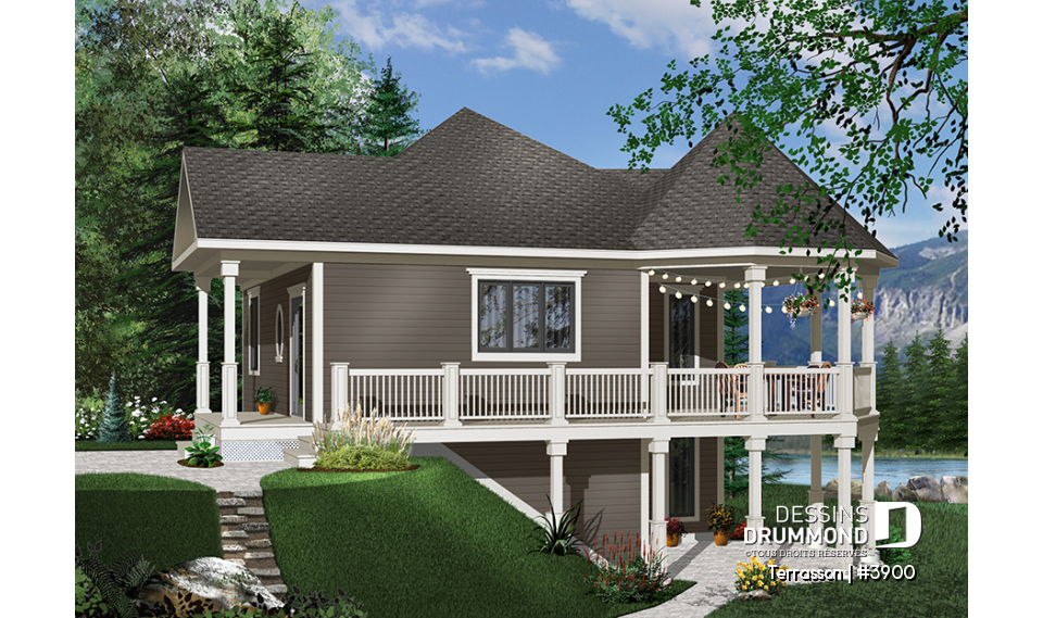 Version couleur no. 3 - Vue avant - Terrasson