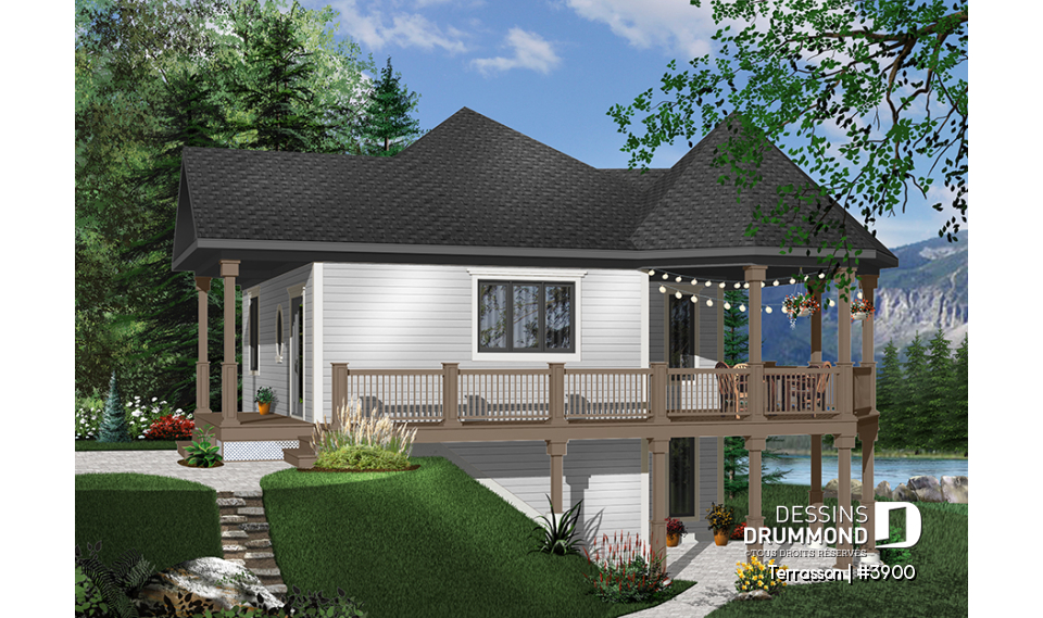 Version couleur no. 4 - Vue avant - Terrasson