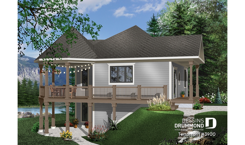 Version couleur no. 5 - Vue avant - Terrasson