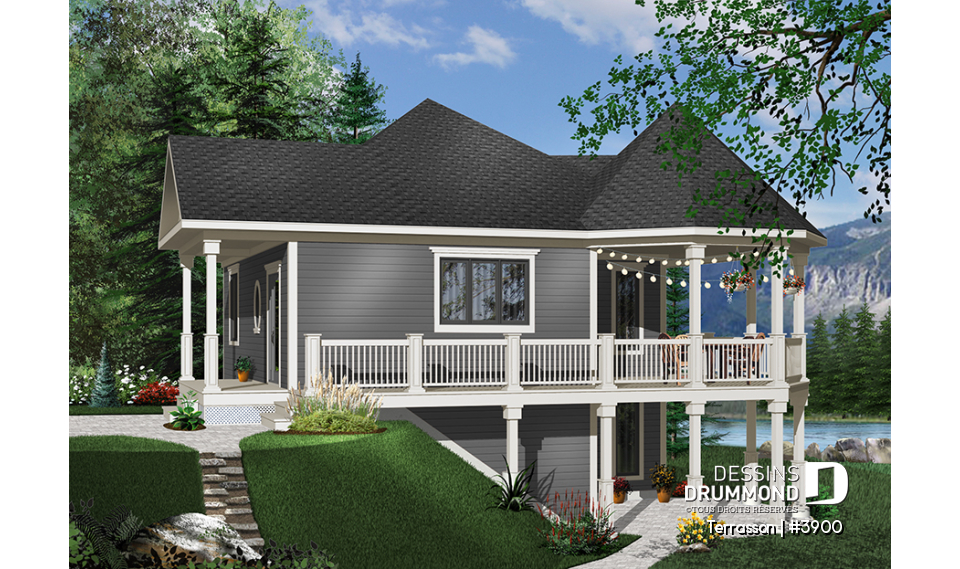 Version couleur no. 6 - Vue avant - Terrasson