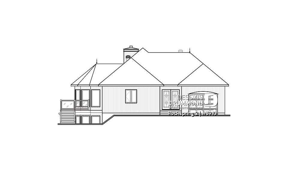 Élévation avant - Rockspring 2