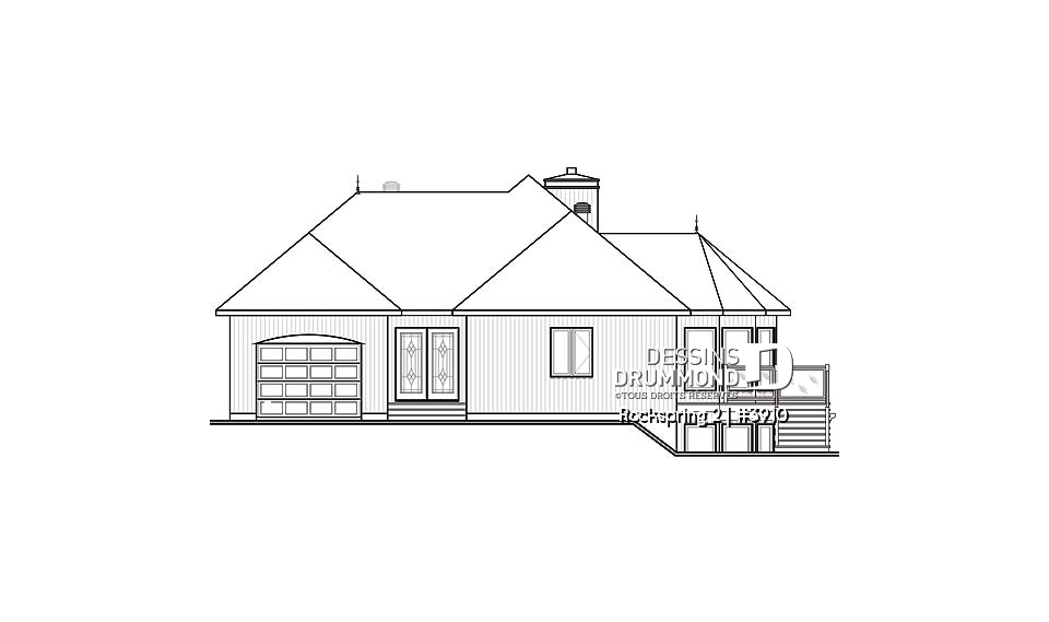 Élévation avant - Rockspring 2