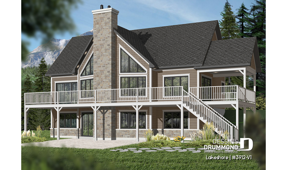 Version couleur no. 2 - Vue avant - Lakeshore