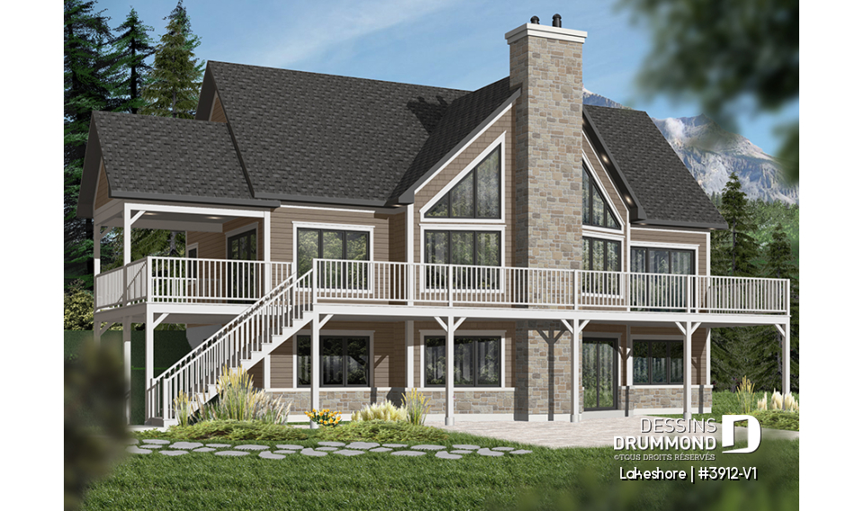 Version couleur no. 2 - Vue avant - Lakeshore
