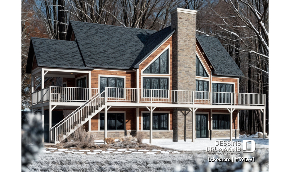 Vue avant - MODÈLE DE BASE - Lakeshore