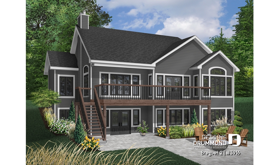 Version couleur no. 5 - Vue arrière - Breguet 2