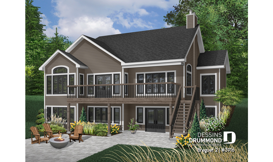 Version couleur no. 8 - Vue arrière - Breguet 2