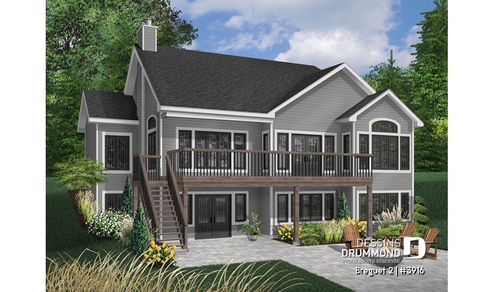 Vue arrière - MODÈLE DE BASE - Breguet 2