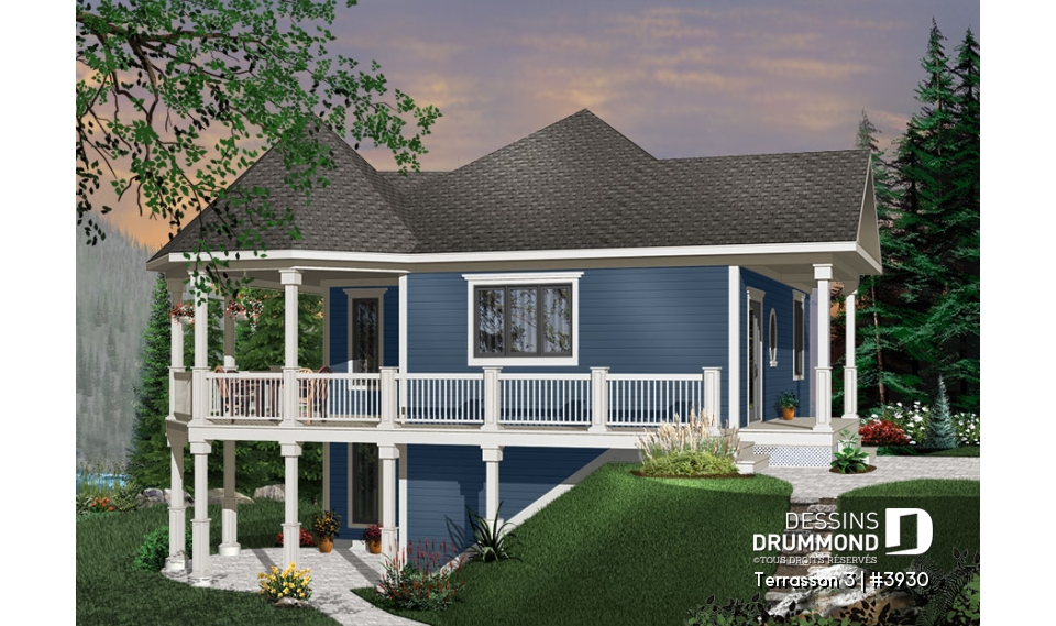 Vue avant - MODÈLE DE BASE - Terrasson 3