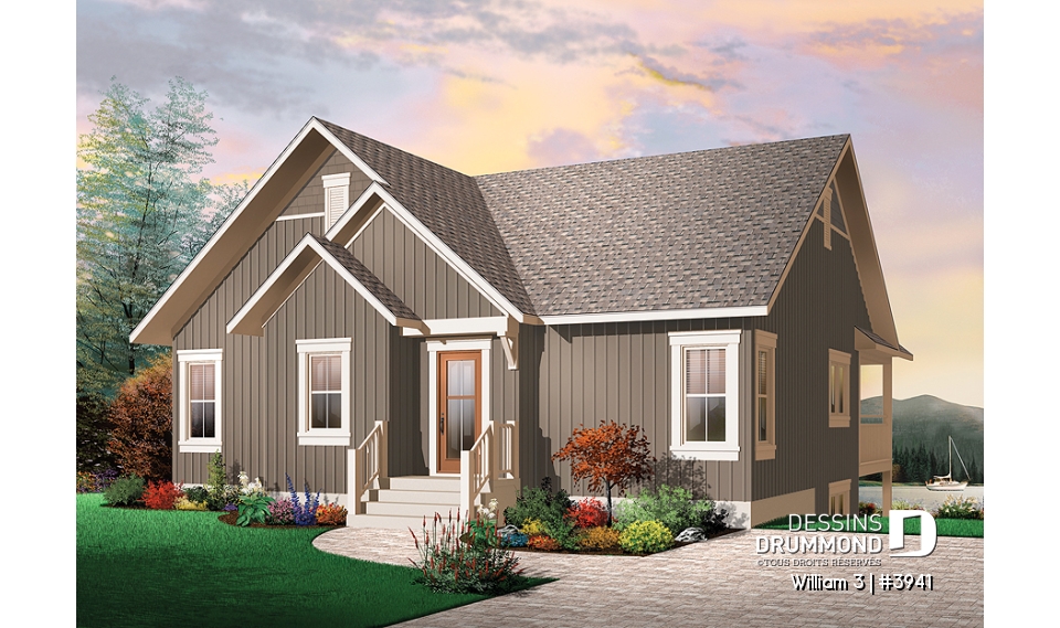 Vue avant - MODÈLE DE BASE - William 3