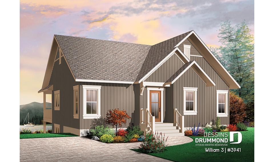 Vue avant - MODÈLE DE BASE - William 3