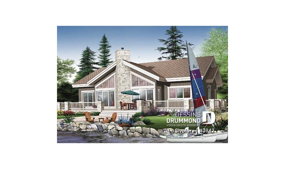 Vue arrière – Modèle ORIGINAL - La Sivolière