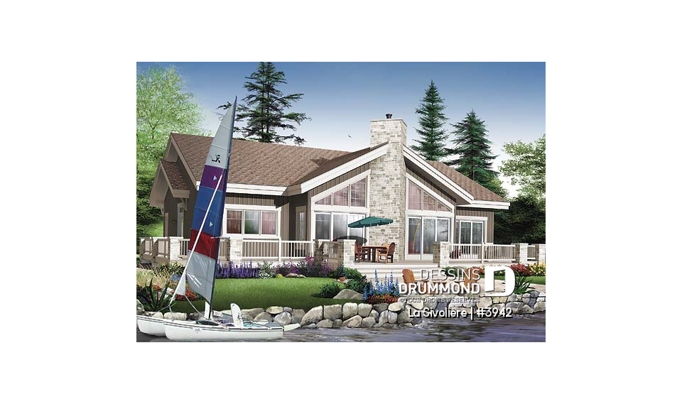 Vue arrière – Modèle ORIGINAL - La Sivolière