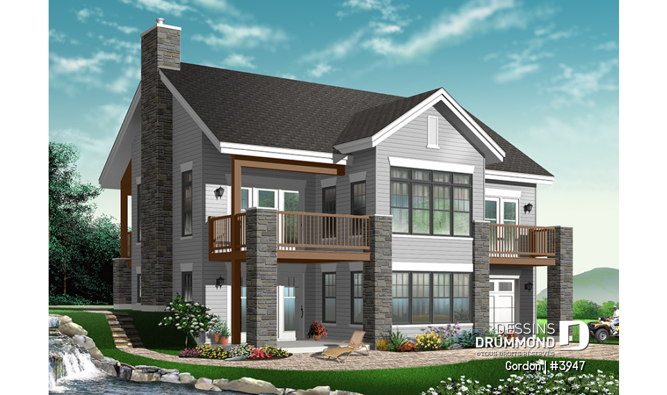 Version couleur no. 4 - Vue arrière - Gordon