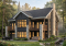 Vue arrière - MODÈLE DE BASE - Plan de plain-pied avec rez-de-jardin, belle lumière naturelle, plusieurs terrasses - Gordon