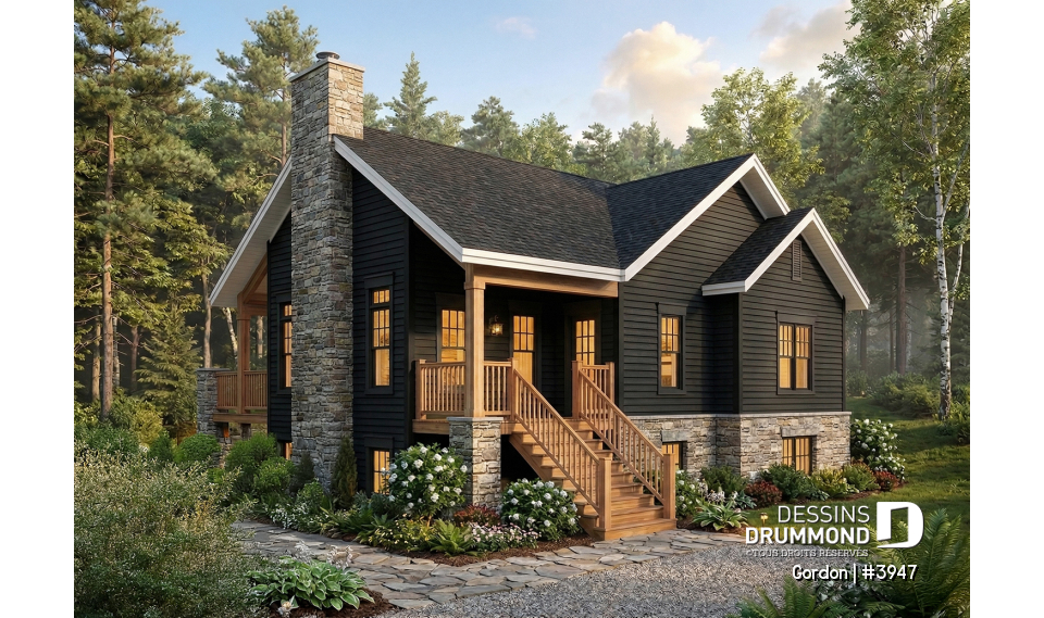 Vue avant - MODÈLE DE BASE - Gordon