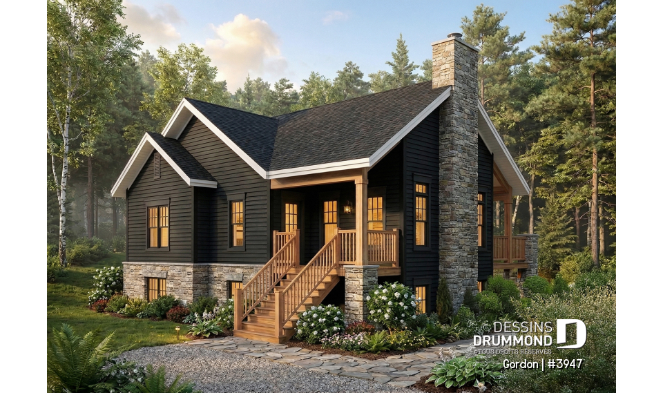 Vue avant - MODÈLE DE BASE - Gordon