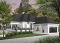 Vue avant - MODÈLE DE BASE - Plan de plain-pied en rez-de-jardin, 4 chambres, salle de jeux, foyer, suite des parents, garage double - Pandora 3