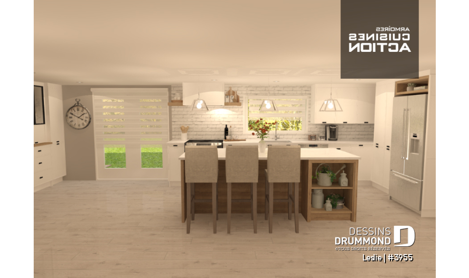 Vue intérieure - Leslie