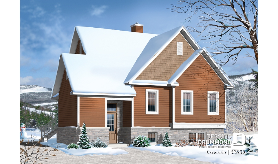 Vue avant - MODÈLE DE BASE - Cascade