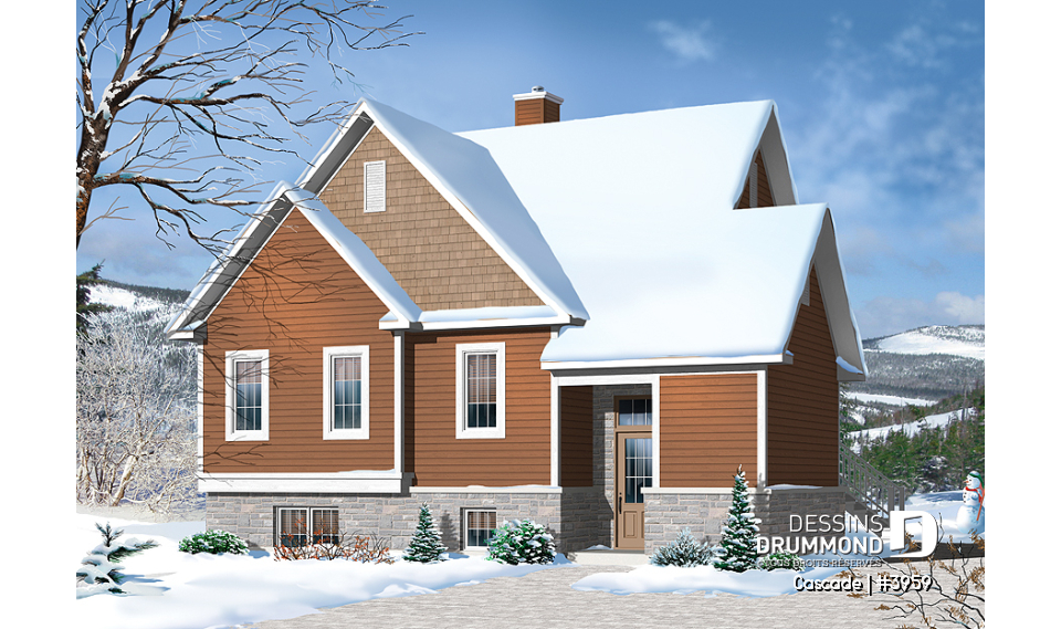 Vue avant - MODÈLE DE BASE - Cascade