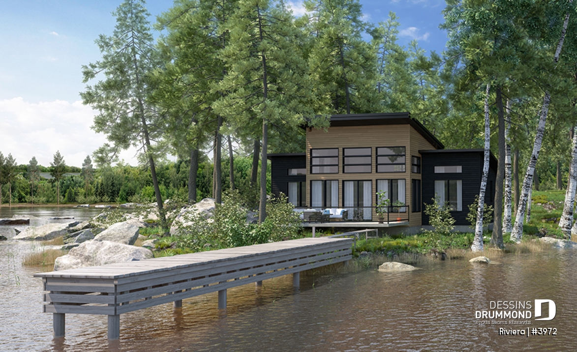 Vue arrière - MODÈLE DE BASE - Riviera