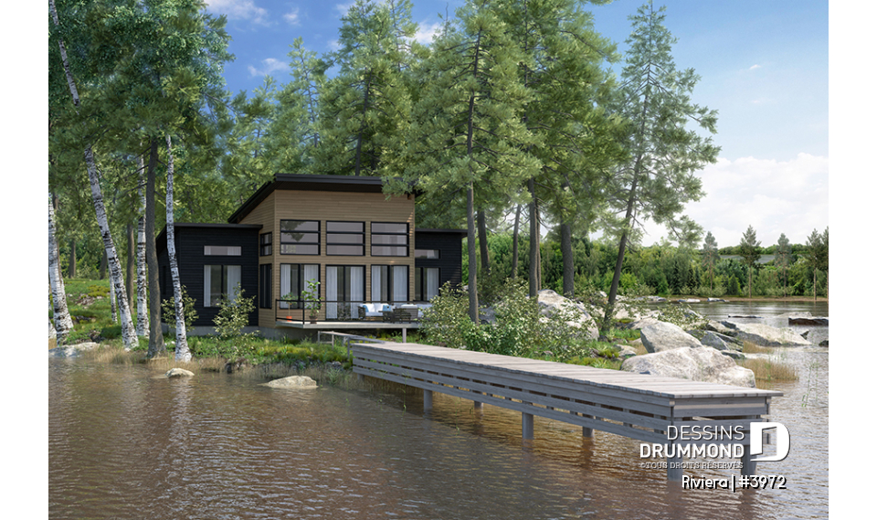 Vue arrière - MODÈLE DE BASE - Riviera