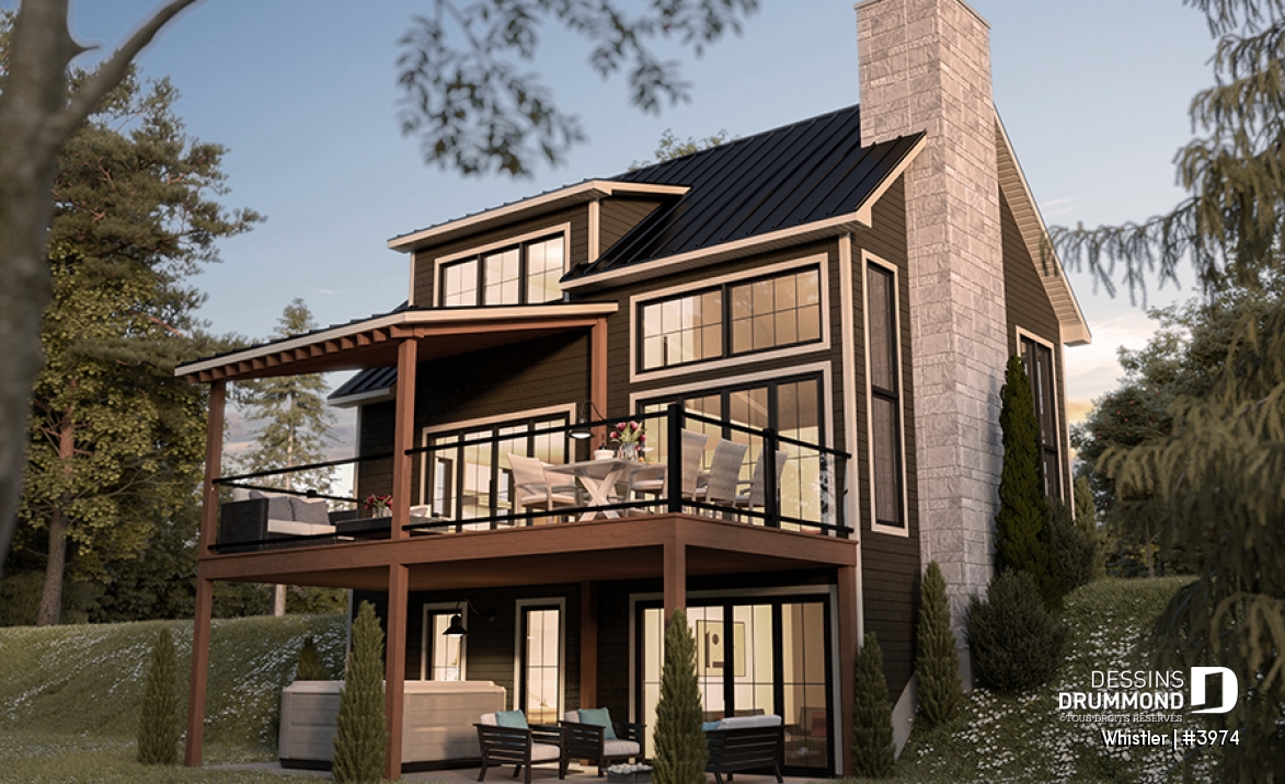 Vue arrière - MODÈLE DE BASE - Whistler