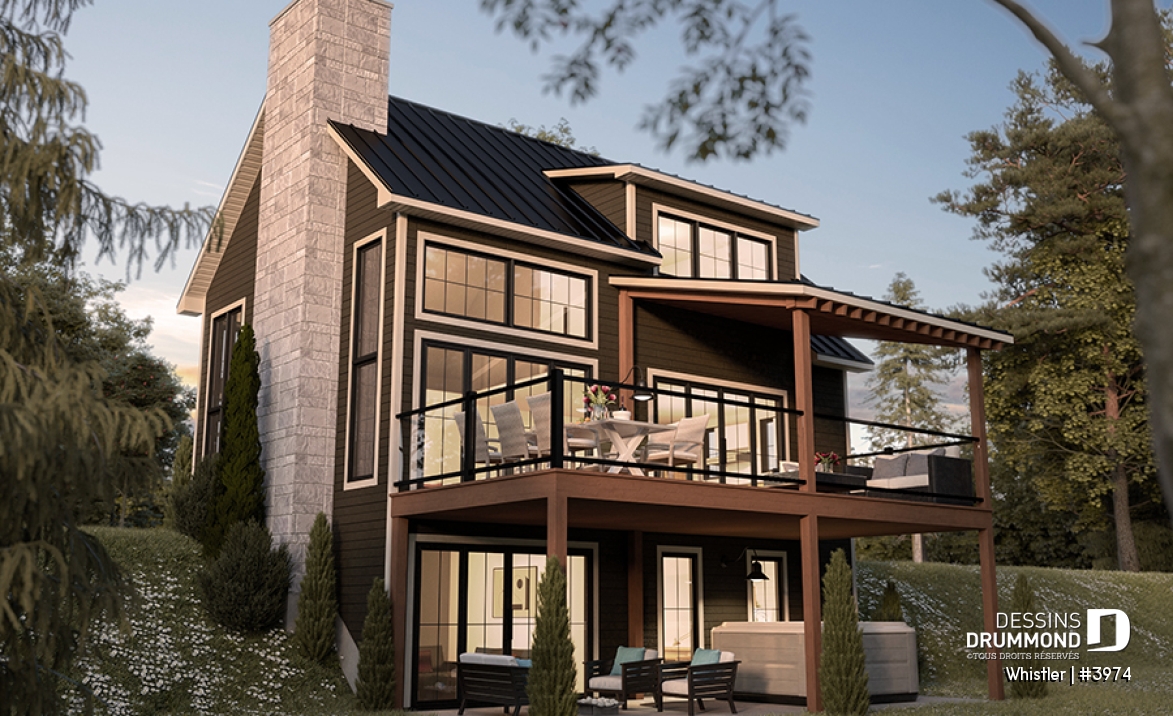 Vue arrière - MODÈLE DE BASE - Whistler