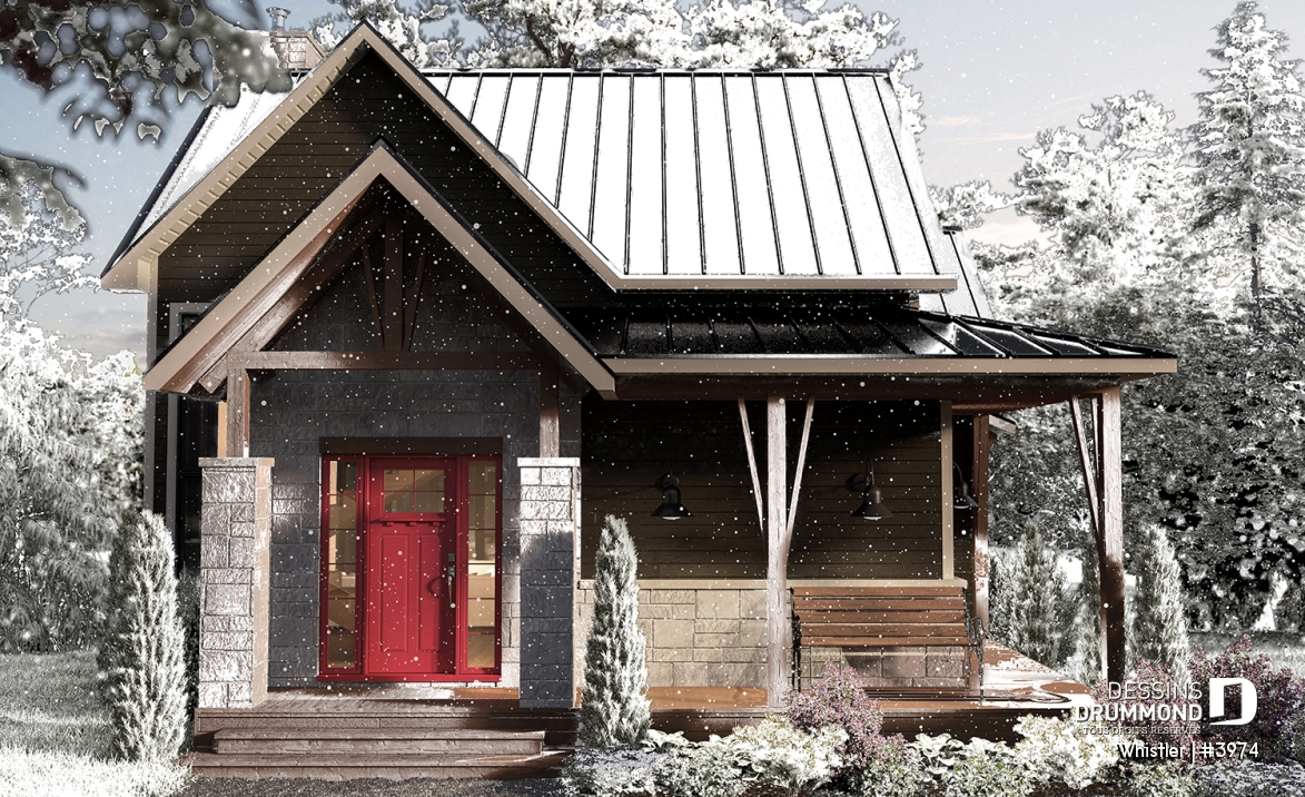 Vue avant - MODÈLE DE BASE - Whistler