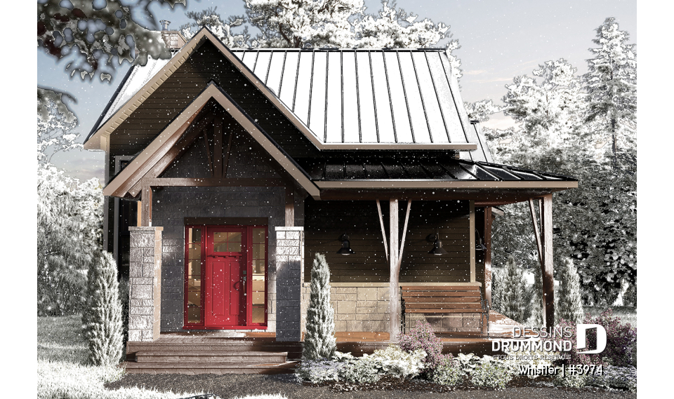 Vue avant - MODÈLE DE BASE - Whistler